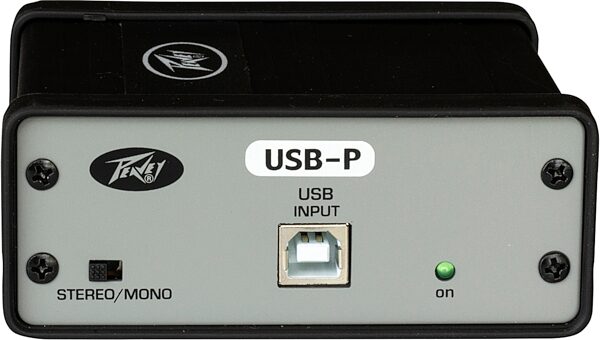 Peavey USB-P USB Playback Direct Box, New, Action Position Back