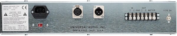 Universal Audio 1176LN Limiting Amplifier, Rear