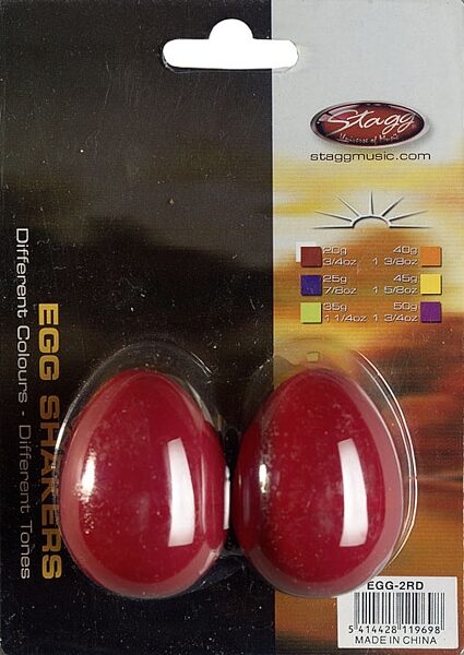 Stagg Egg Shaker, Red