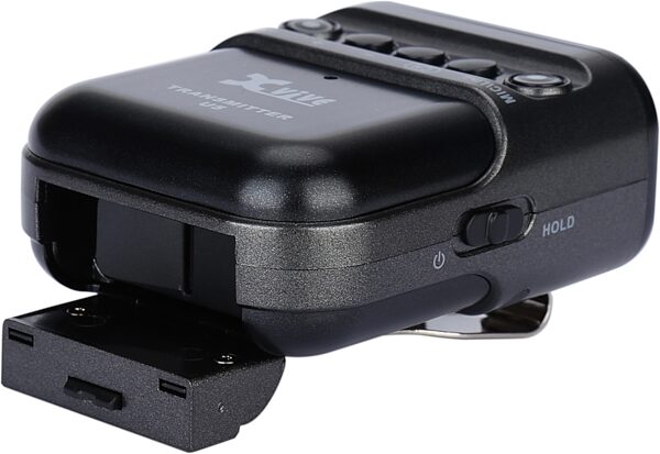 Xvive U5T Digital Wireless Bodypack Transmitter, Blemished, Action Position Back