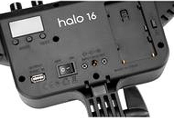 NanLite Halo 16 Bicolor LED Ring Light, Blemished, Action Position Back