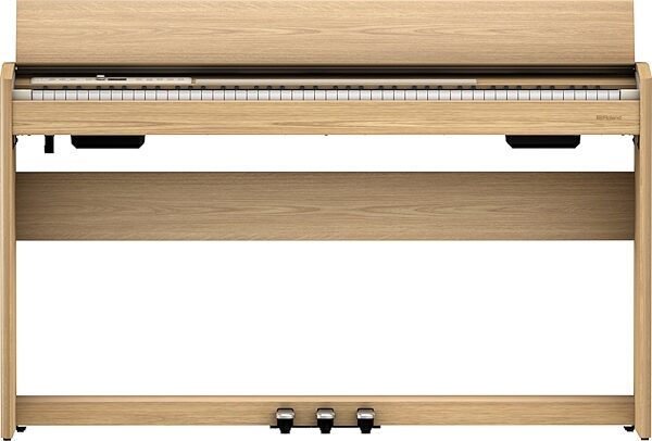 Roland F701 Digital Piano, Light Oak, Action Position Front