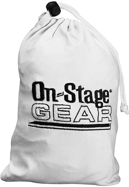 On-Stage SSA100 Speaker and Lighting Stand Skirt, White, White View 2