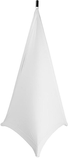On-Stage SSA100 Speaker and Lighting Stand Skirt, White, White
