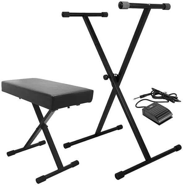 On-Stage KPK6520 Keyboard Stand Pack, New, Angle