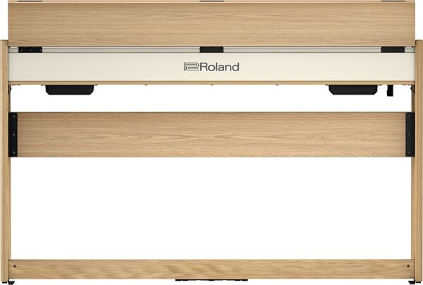 Roland F701 Digital Piano, Light Oak, Action Position Front