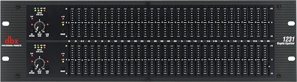 dbx 1231 Dual 31-Band Graphic Equalizer, Main