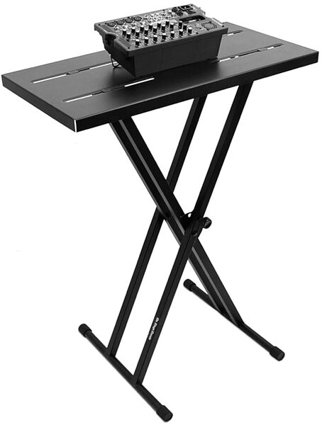On-Stage KSA7100 Utility Tray for X-Style Keyboard Stand, New, In Use 2