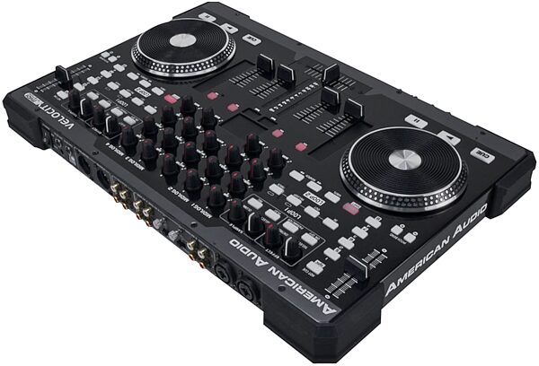 American Audio VMS4 USB Digital DJ Controller, Back Angle