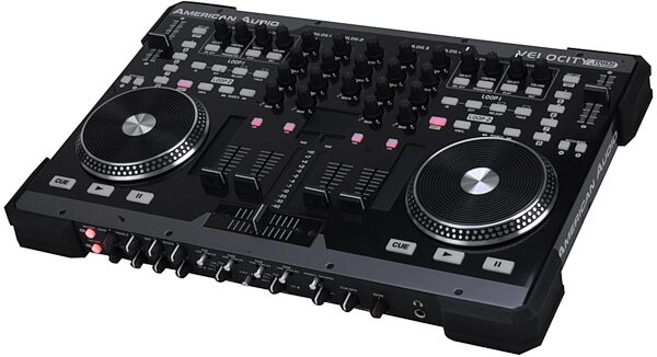 American Audio VMS4 USB Digital DJ Controller, Front Angle