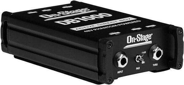 On-Stage DB1000 Active Direct Box, Angle