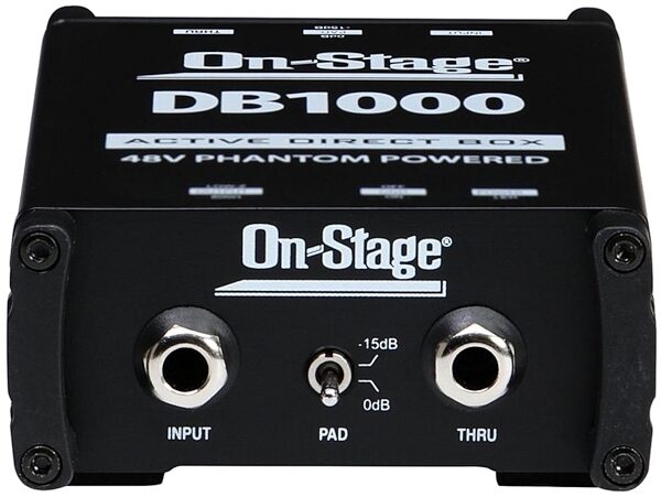 On-Stage DB1000 Active Direct Box, Main