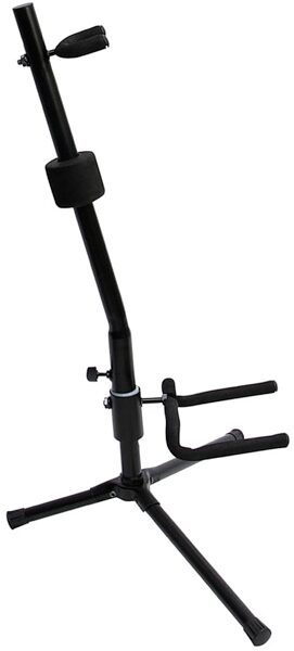 On-Stage GS7141 Push-Spring Locking Acoustic Guitar Stand, Angle