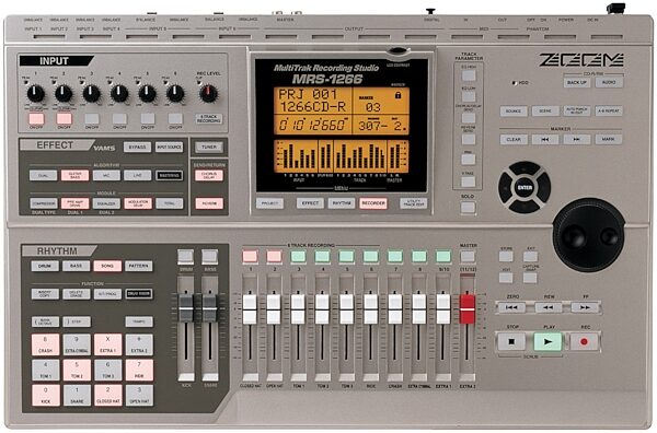 Zoom MRS1266 Digital Multi-Track Recorder with Effects, Main