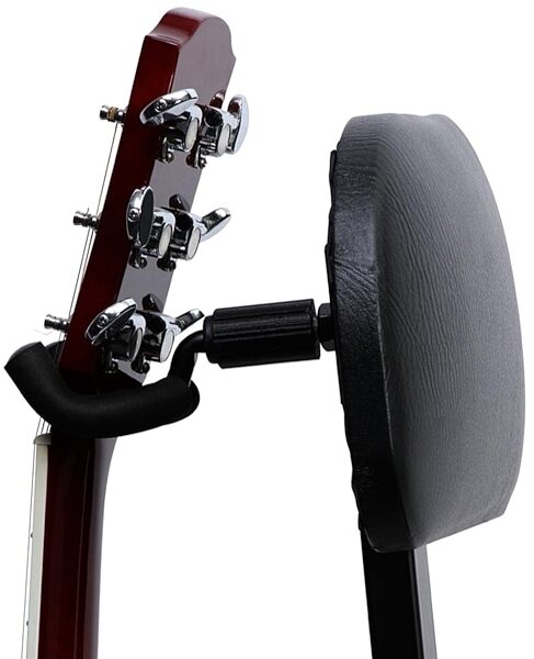 On-Stage GS7710 Guitar Hanger for DT8500 Guitar Throne, In Use 1