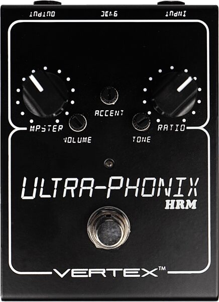 Vertex Ultra-Phonix HRM Overdrive Pedal, Overstock Sale, Action Position Back