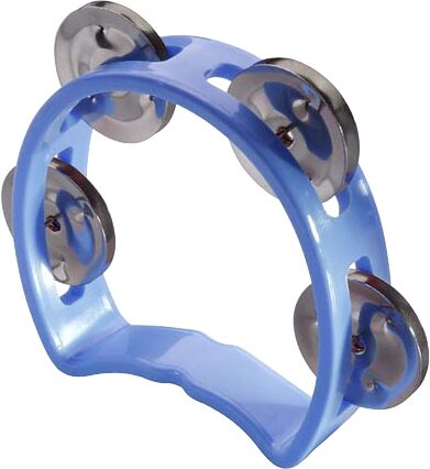 Stagg Mini Tambourine, Blue