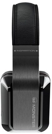 Monster Inspiration Headphones, Titanium - Side