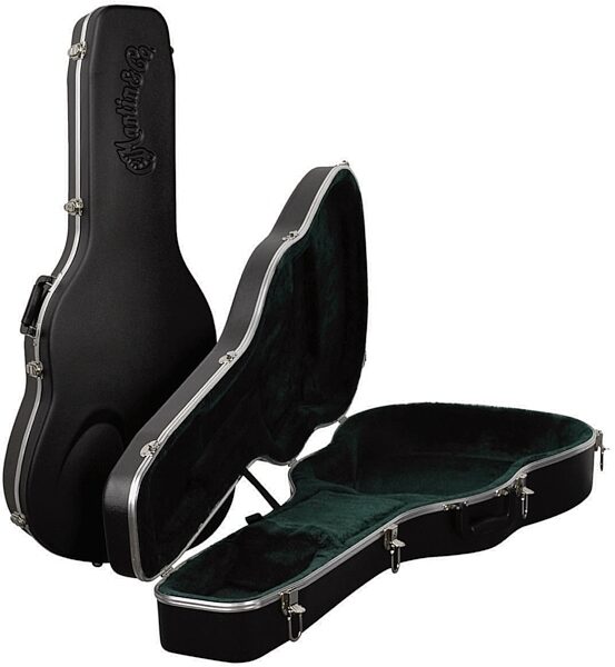 Martin Molded Hardshell Acoustic Guitar Case, Standard Series OM &amp; 000-14, 12C630, Blemished, Main