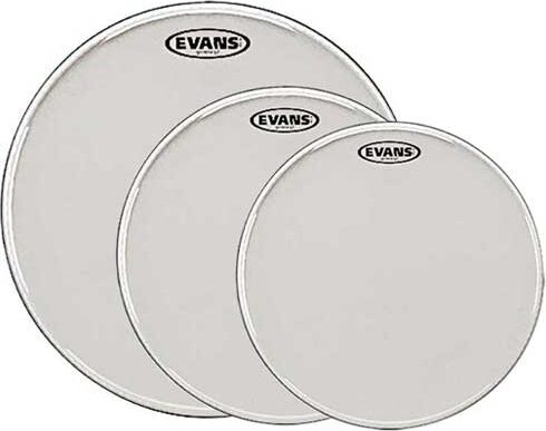 Evans G2 Coated Drumhead, 12 inch, 13 inch, 16 inch, Standard Tom Pack, Main