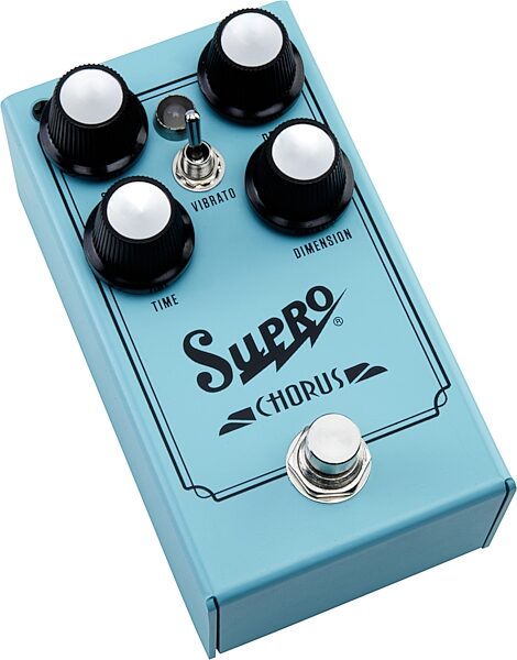 Supro Analog Chorus Pedal, New, Action Position Back