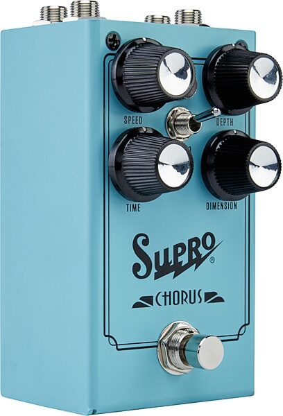 Supro Analog Chorus Pedal, New, Action Position Back