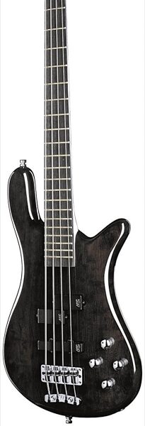 Warwick Pro Series Streamer LX4 Electric Bass, Nirvana Black Stain High Polish - Body Side