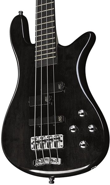 Warwick Pro Series Streamer LX4 Electric Bass, Nirvana Black Stain High Polish - Body