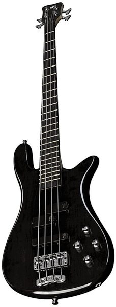 Warwick Pro Series Streamer LX4 Electric Bass, Nirvana Black Stain High Polish - Side
