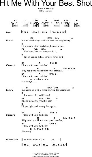 Big Shot - Guitar Chords/Lyrics