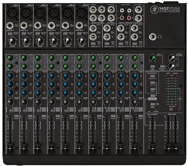 Mackie 1402VLZ4 14-Channel Mixer, New, Main
