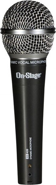 On-Stage AS420V2 Dynamic Handheld Microphone, Action Position Back