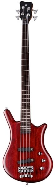 Warwick GPS German Pro Series Thumb BO 4 Electric Bass (with Gig Bag), Red Oil Side