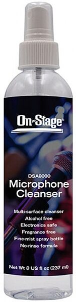 On-Stage DSA8000 Microphone Cleanser, New, Main