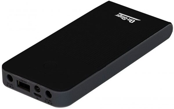 On-Stage PS1000 Rechargeable Pedal Power Bank, Angled Front