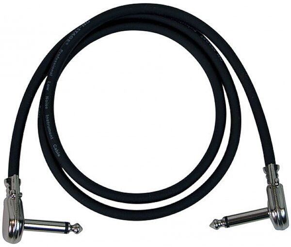On-Stage Pancake Guitar Patch Cable, 3 foot, Main