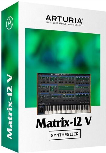 Arturia Matrix-12 V Software Instrument, Digital Download, Action Position Back