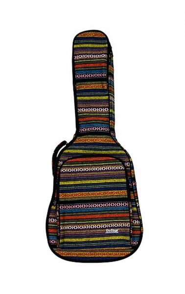 On-Stage Striped Acoustic Guitar Bag, GBA4770S, Action Position Back