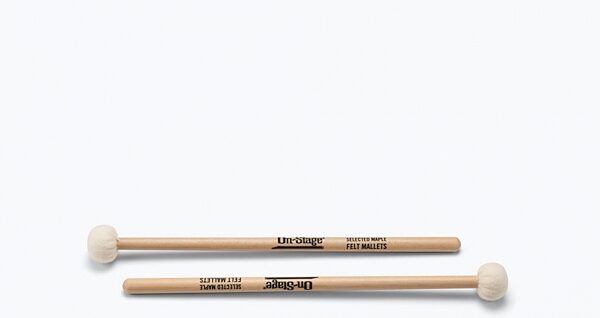 On-Stage WPM200 Felt Tip Mallets, New, Action Position Back