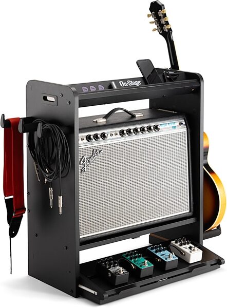 On-Stage GWS5000 Guitar Workstation, Black, Main