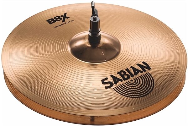 Sabian B8X Hi-Hat Cymbals, 14 inch, Pair, Main