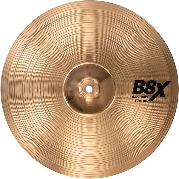 Sabian B8X Rock Hi-Hat Cymbals, 14 inch, Main