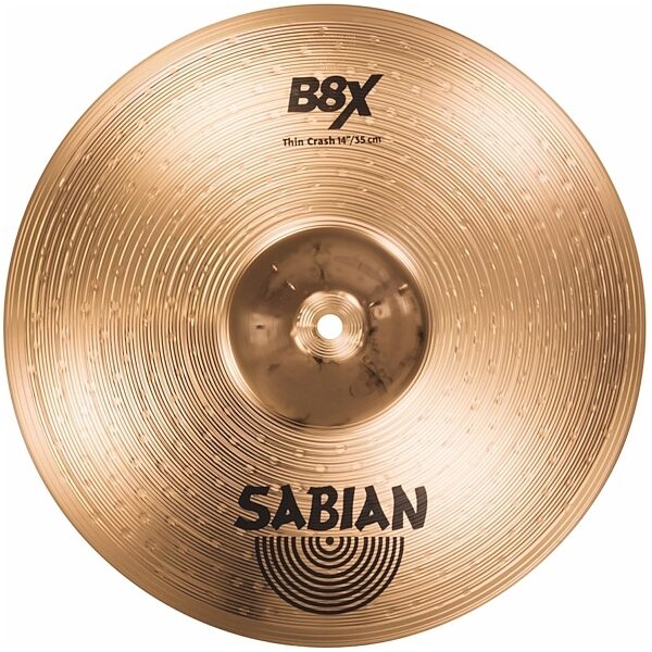 Sabian B8X Thin Crash Cymbal, 14 inch, Main