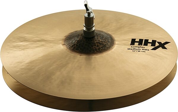 Sabian HHX Complex Medium Hi-Hat Cymbals (Pair), 14 inch, Action Position Back