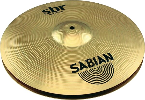 Sabian SBR Hi-Hat Cymbals (Pair), 14 inch, Action Position Back