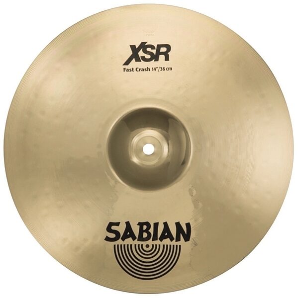 Sabian XSR Fast Crash Cymbal, 14 inch, 14 Inch