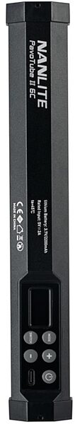 NanLite PavoTube II 6C RGBWW LED Tube Video Light, Action Position Back