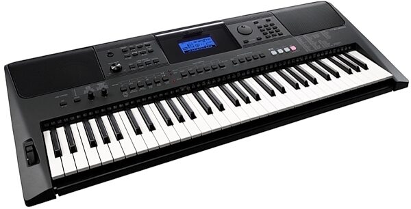 Yamaha PSR-E453 Portable Keyboard, 61-Key, Angle