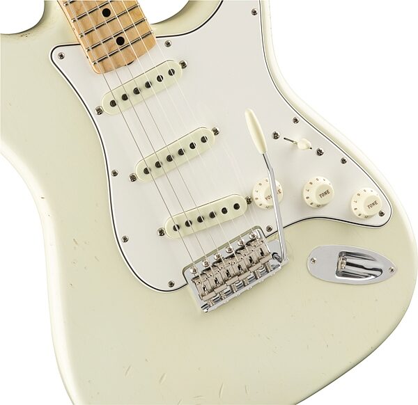Fender Custom Shop Limited Edition Jimi Hendrix Stratocaster Electric Guitar (with Case), Action Position Back