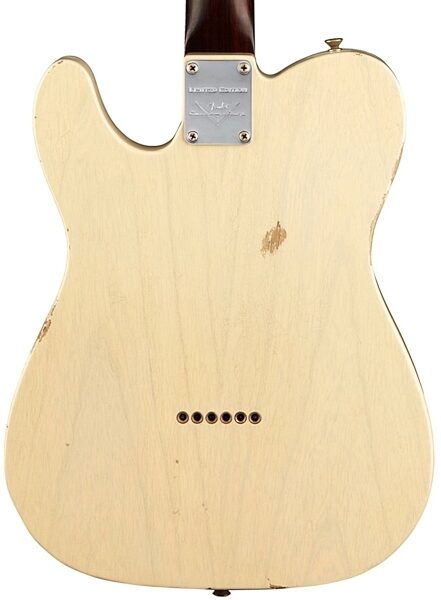 Fender Custom Limited Edition '50s Telecaster Thinline Relic Electric Guitar (with Case), Back
